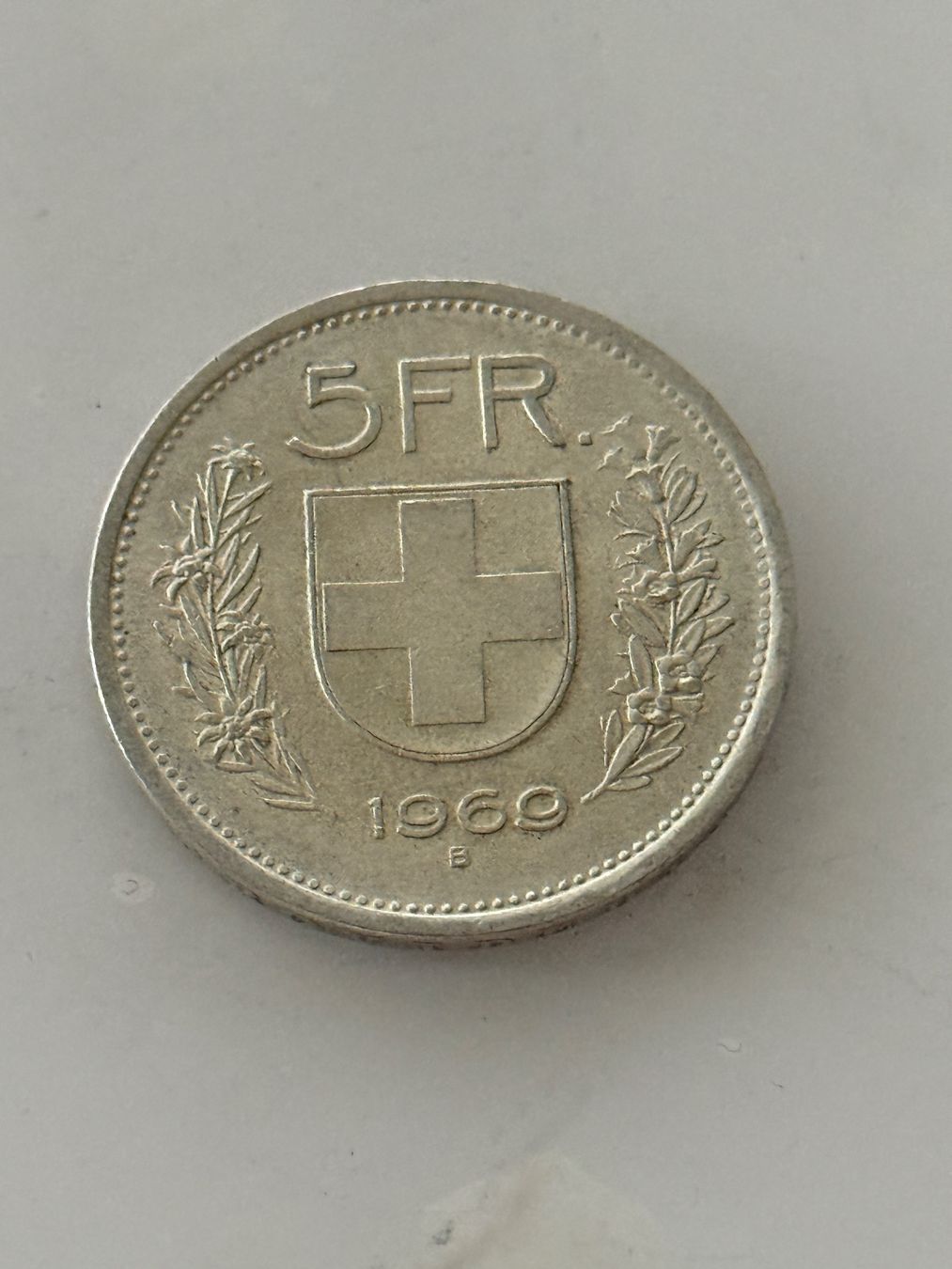 Toutes les monnaies: 5 Franken 1969  Silber – D'occasion à Wallisellen par SWISS_SILVER1 1