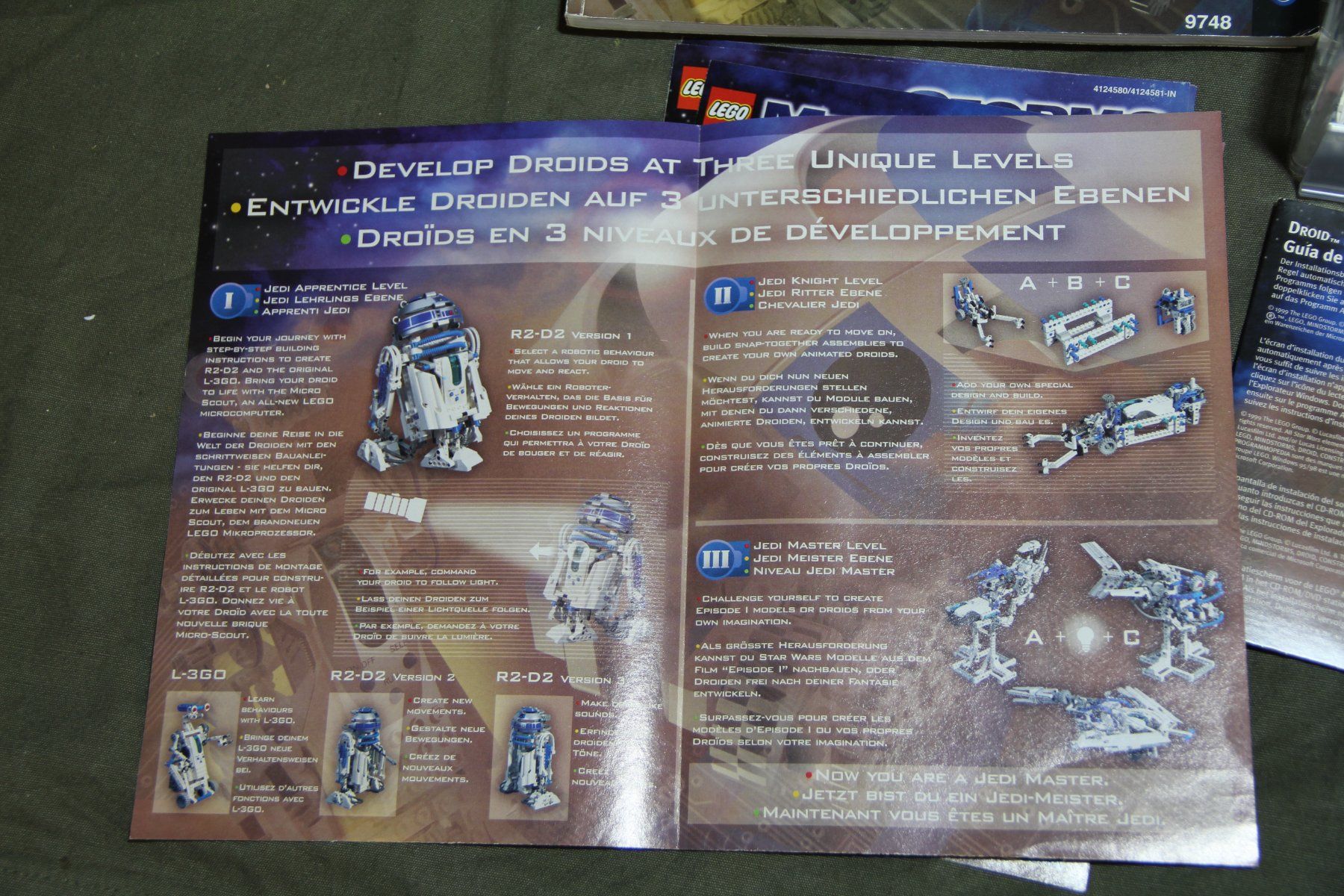 Technics Jeux de construction: LEGO Mind Storms Star Wars, Droid Developer Kit 9748, 1999 – Défectueux à Belp par Tomsek 4