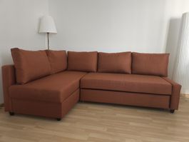Eckbettsofa mit Bettkasten