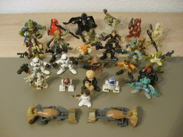 Star Wars Statuette: *** 30 STAR WARS Figuren *** – Usato da Altbüron venduto da CoinWorld