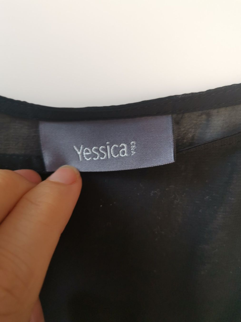 Blusen: Bluse / kurzarm / Yessica / XL / 44 / schwarz – Gebraucht aus Hergiswil NW von Angfri 3