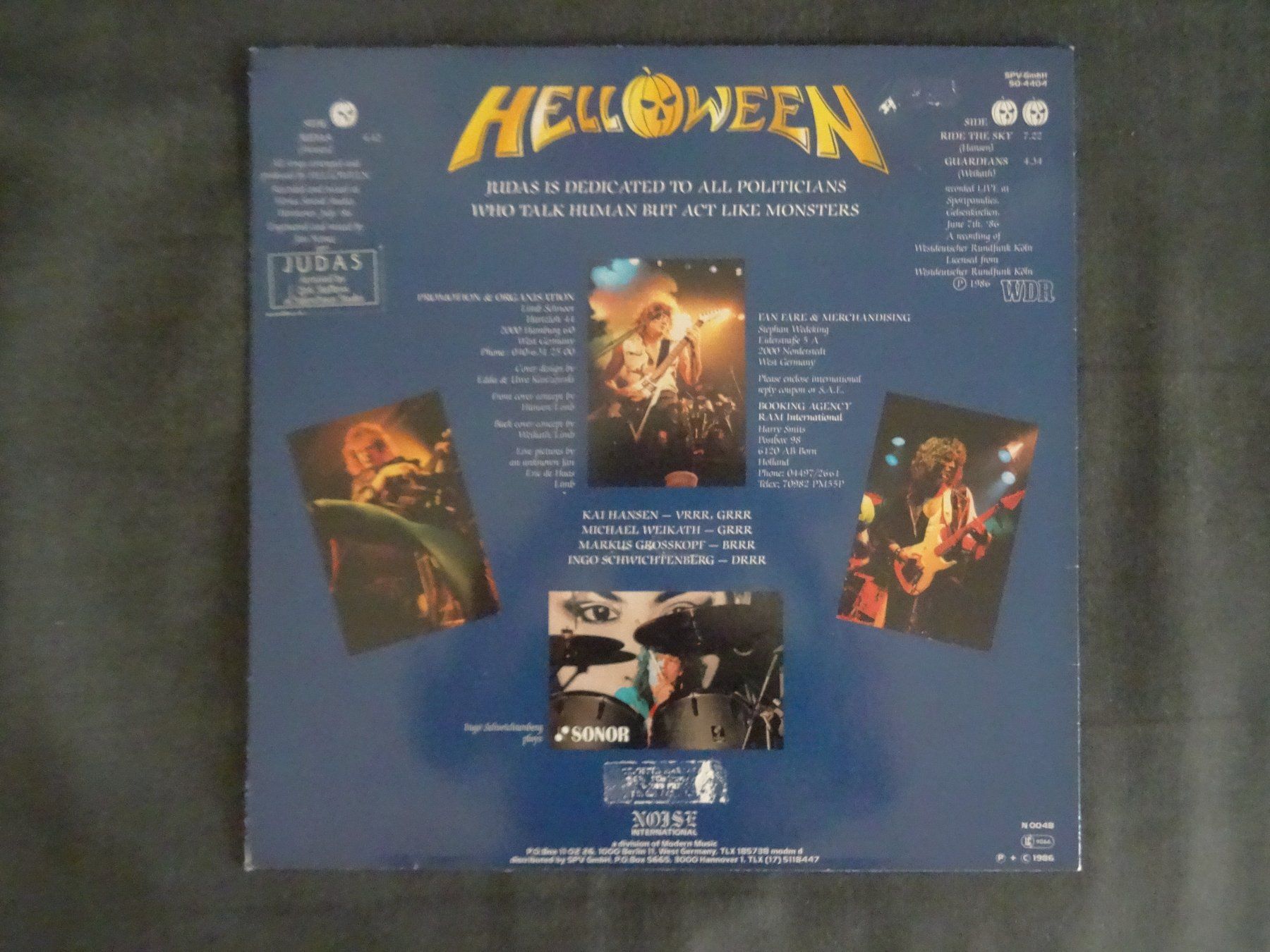 Dischi in vinile: Helloween - Judas – Usato da PRILLY venduto da hurricane2000 1