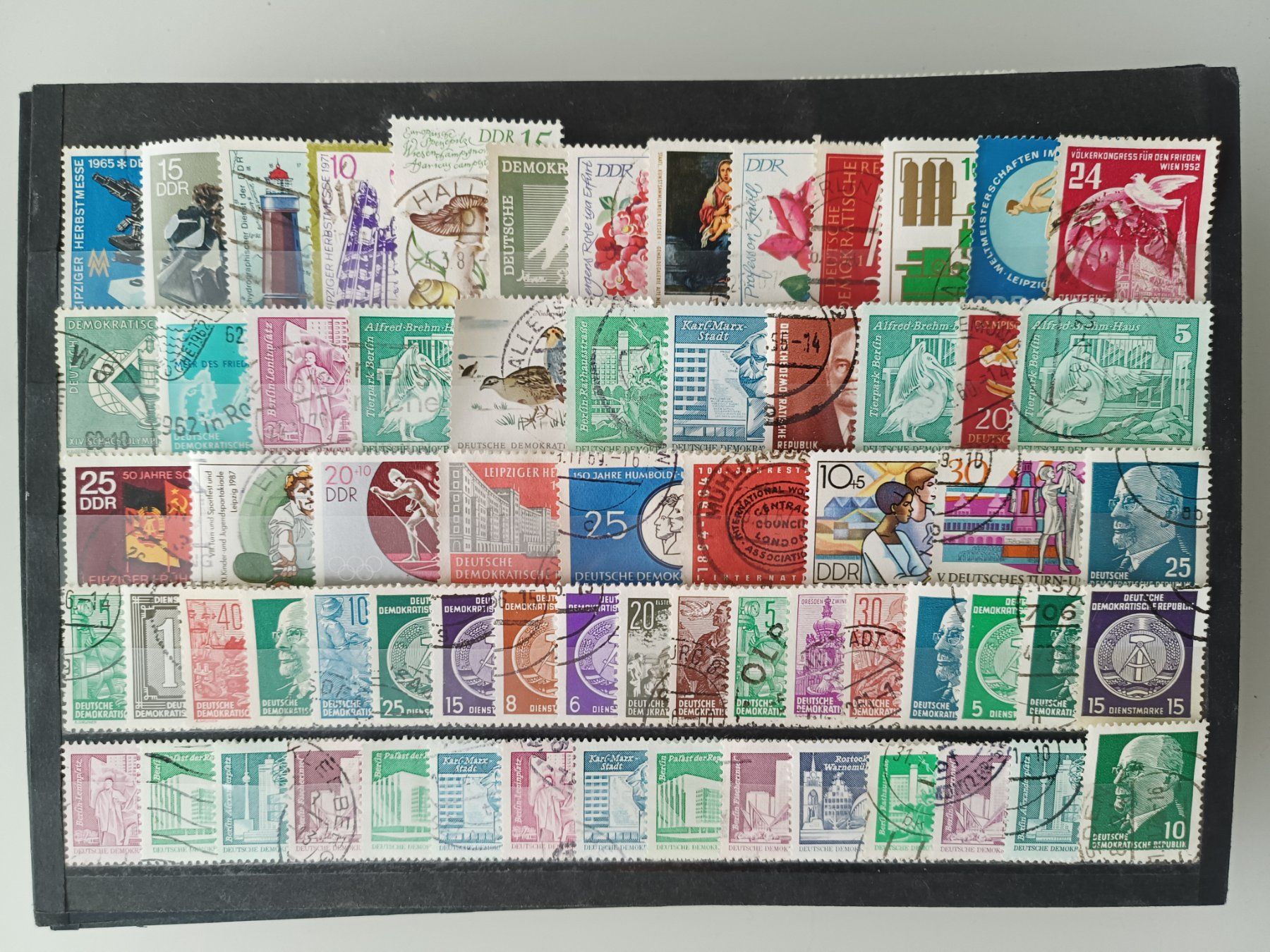 Alle Briefmarken: tolles DDR Lot gestempelt – Gebraucht aus Dübendorf von goeggi79