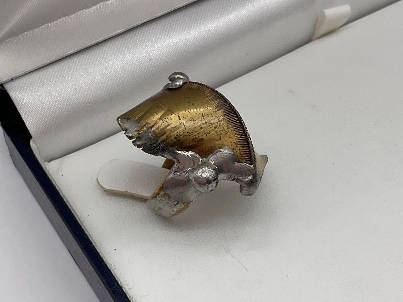Anelli: Handarbeit Messing Ring, Grösse 54-58 – Nuovo (secondo la descrizione) da Luzern venduto da S.Kern01 1