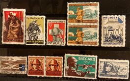 LOT BRIEFMARKEN SCHWEIZER ARMEE