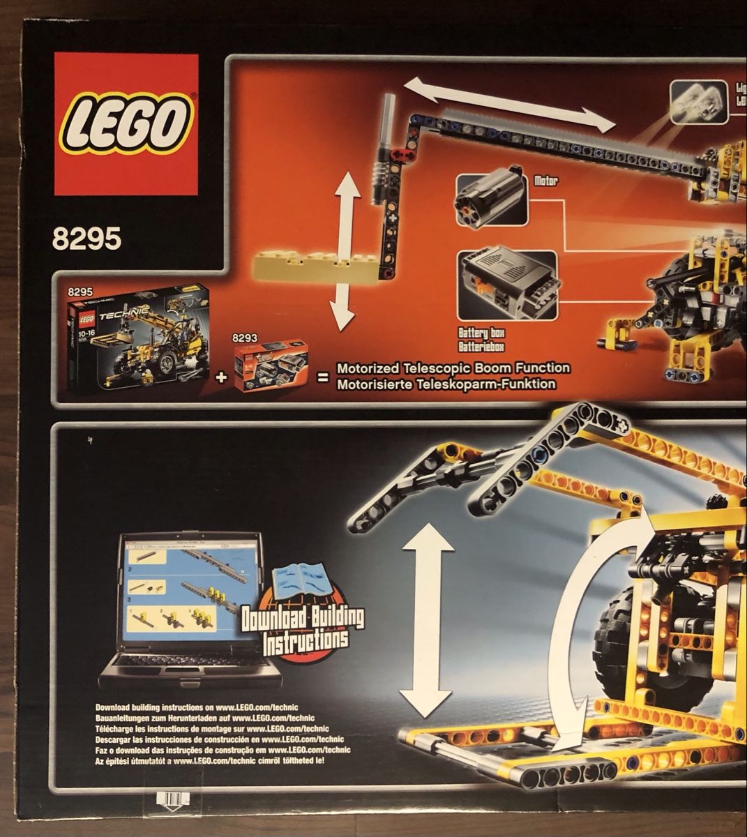 Lego Giocattoli: LEGO Technic 8295 Teleskoplader Telescopic Handler NEU & OVP – Nuovo e nell'imballaggio originale da Unterseen venduto da Wue411 2