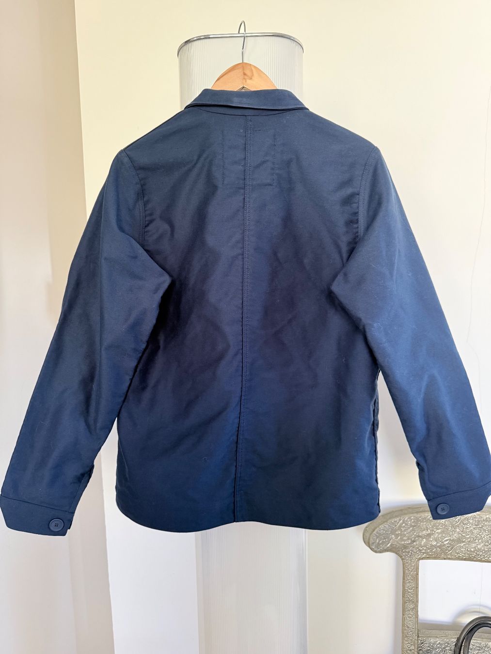 Jacken: Bleu de Chauffe Jacke blau. Baumwolle. – Gebraucht aus Zürich von Reloved2020 1