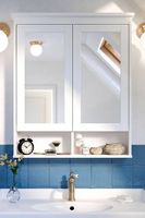 Spiegelschrank weiss 2 Türen 83x16x98