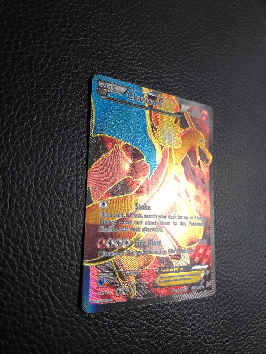 Pokémon Sammelbilder & Trading cards: 2014 XY Flashfire Charizard EX Full Art 100/106 Ab 1 – Gebraucht aus Paradiso von  1