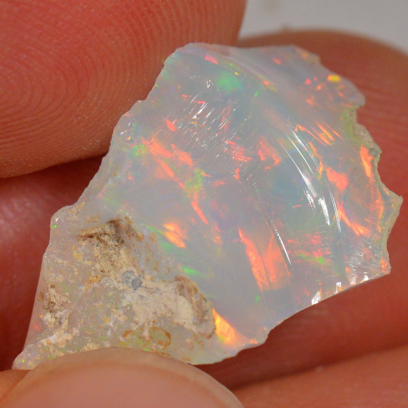 Edelsteine: 7.7 Karat - Roher Äthiopischer Welo Opal – Neu (gemäss Beschreibung) aus Rüti ZH von DeinOpal