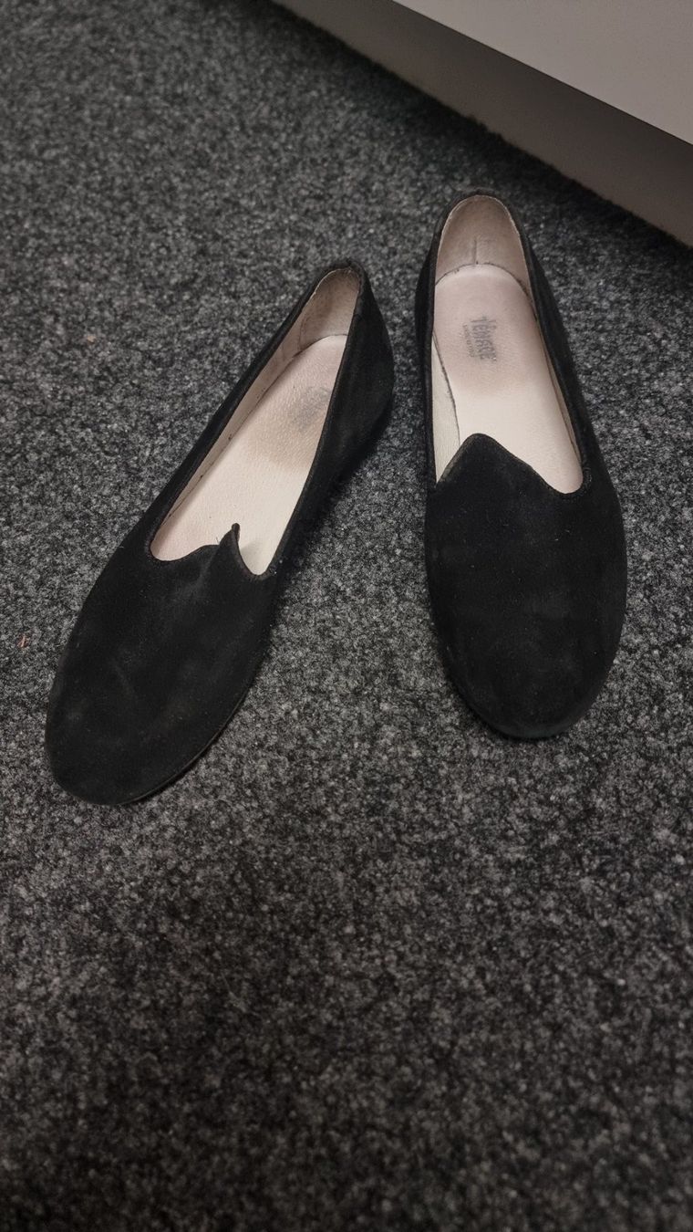 Scarpe da donna: La Tenace Halbschuhe, Leder, schwarz, Gr.39 – Usato da Basel venduto da abalou98_secondhand 1