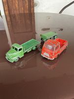 Dinky Toys: Lkw Fordson mit Anhänger, Renault Estafette 