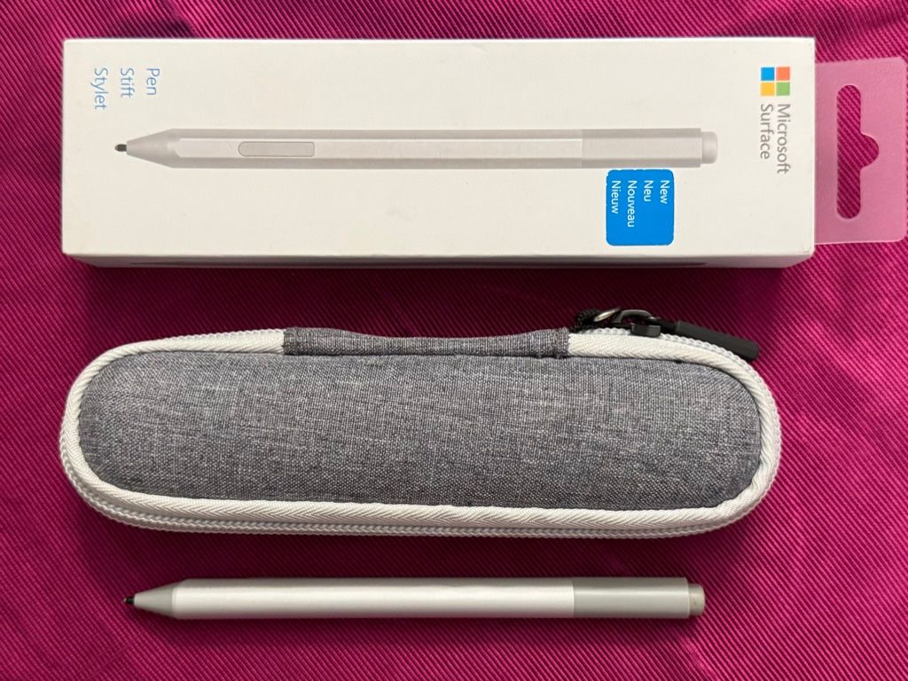 Microsoft Penna & Evidenziatori: Microsoft Surface Pen - 1776 - Eingabestift - Etui - silber – Usato da Zürich venduto da Alot16