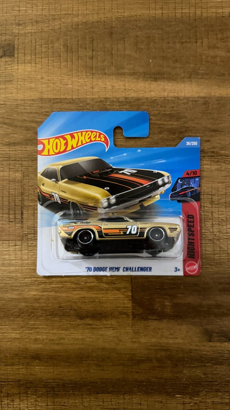 Hot Wheels Modellini d'auto: Hot Wheels 70 Dodge Hemi Challenger - 36/250 – Nuovo e nell'imballaggio originale da Opfikon venduto da andi_campi