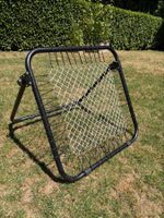 Rebounder FUSSBALL Trainigsnetz, faltbar, Schwarz