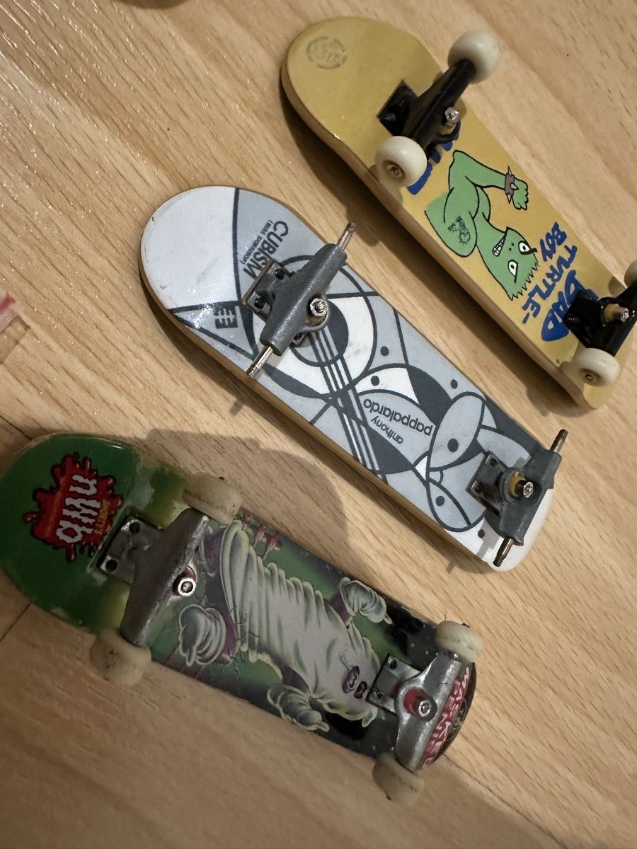 Kit di modellismo & Modellini statici: Set 3x Fingerboard – Usato da Chur venduto da Sim7000