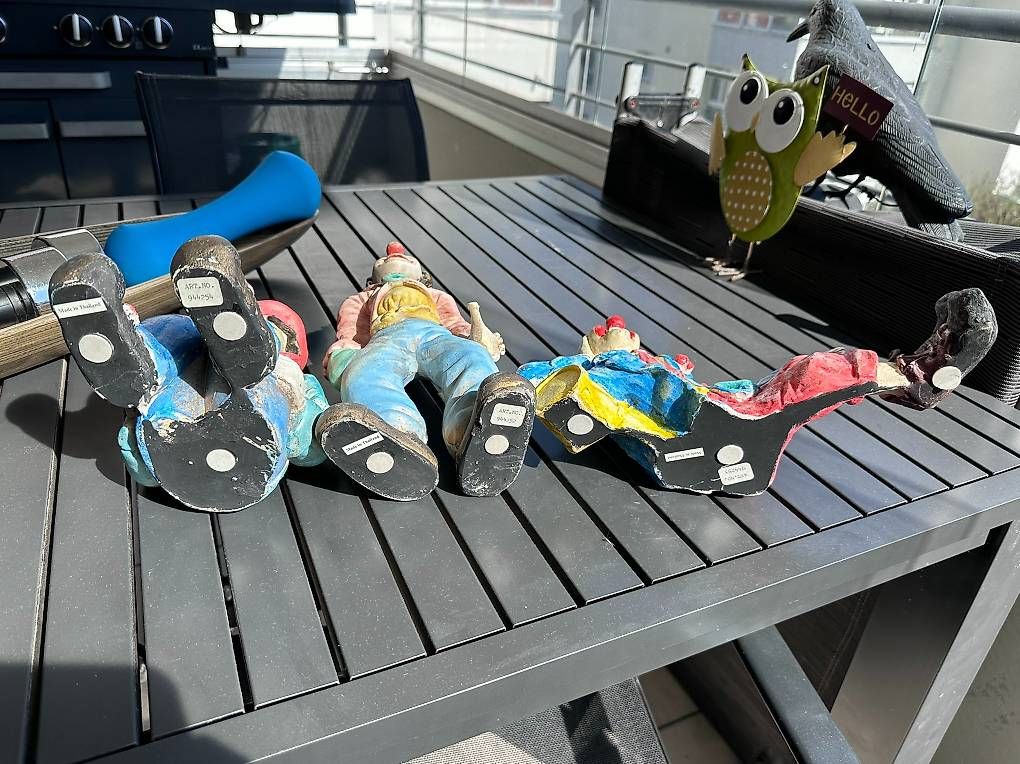 Sculture & Statue: 3 Clown Skulpturen – Usato da Volketswil venduto da T__J 1