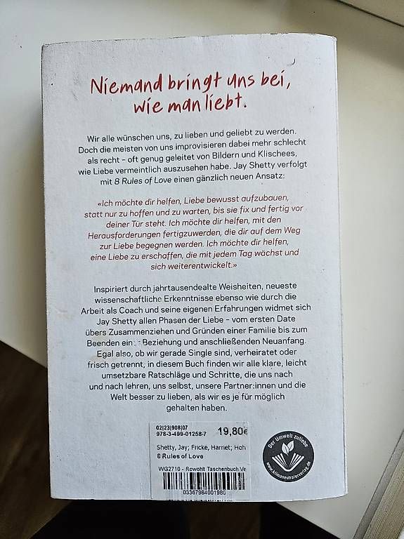 Libri: 8 Rules of Love – Usato da Adliswil venduto da Vannili 1