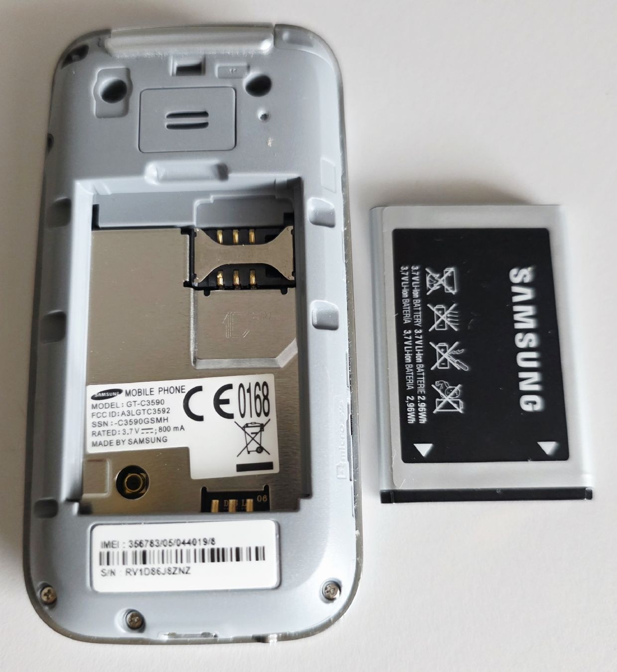 Samsung Portables: Samsung klapp handy C9530  – D'occasion à wetzikon par bes_hbr5 5