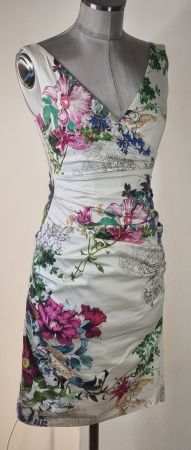 XS 34 PHASE EIGHT London florales Sommerkleid Cocktailkleid