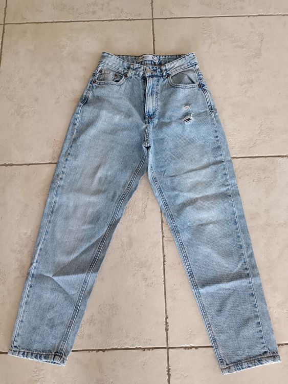 XLJ Mom Jean with Side Slits Mixed - Sibiu main image 0