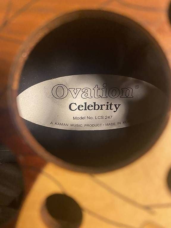 Strumenti musicali: Ovation Celebrity LCS 247 Links händer Left Hand – Usato da Carouge GE venduto da Domblo 2
