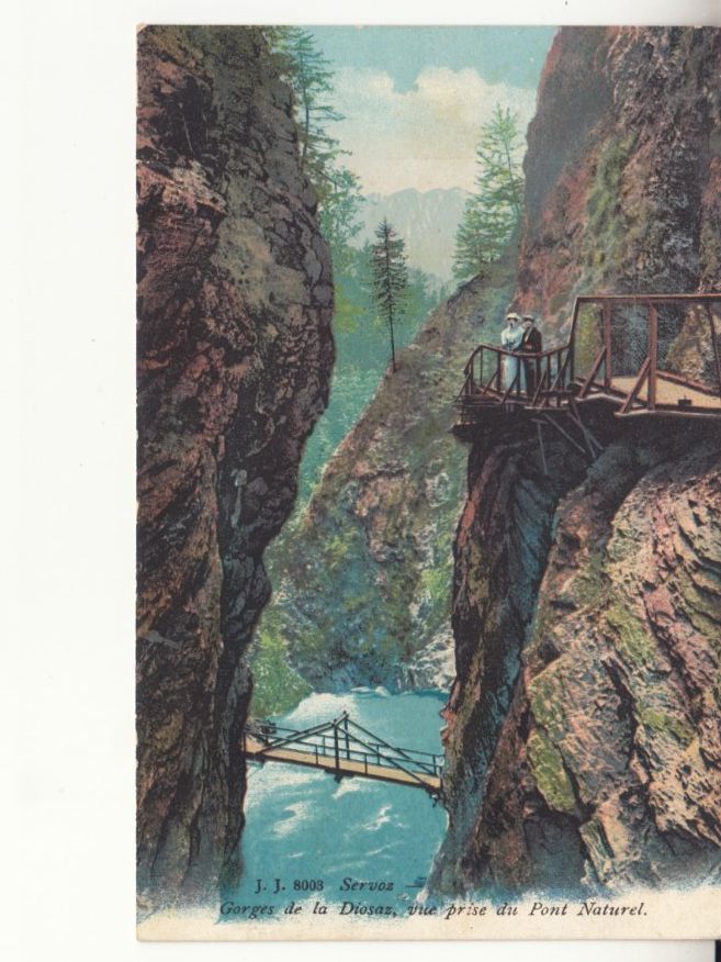 Cartes postales: Servoz ca. 1920 – D'occasion à Bürglen TG par StampGraf