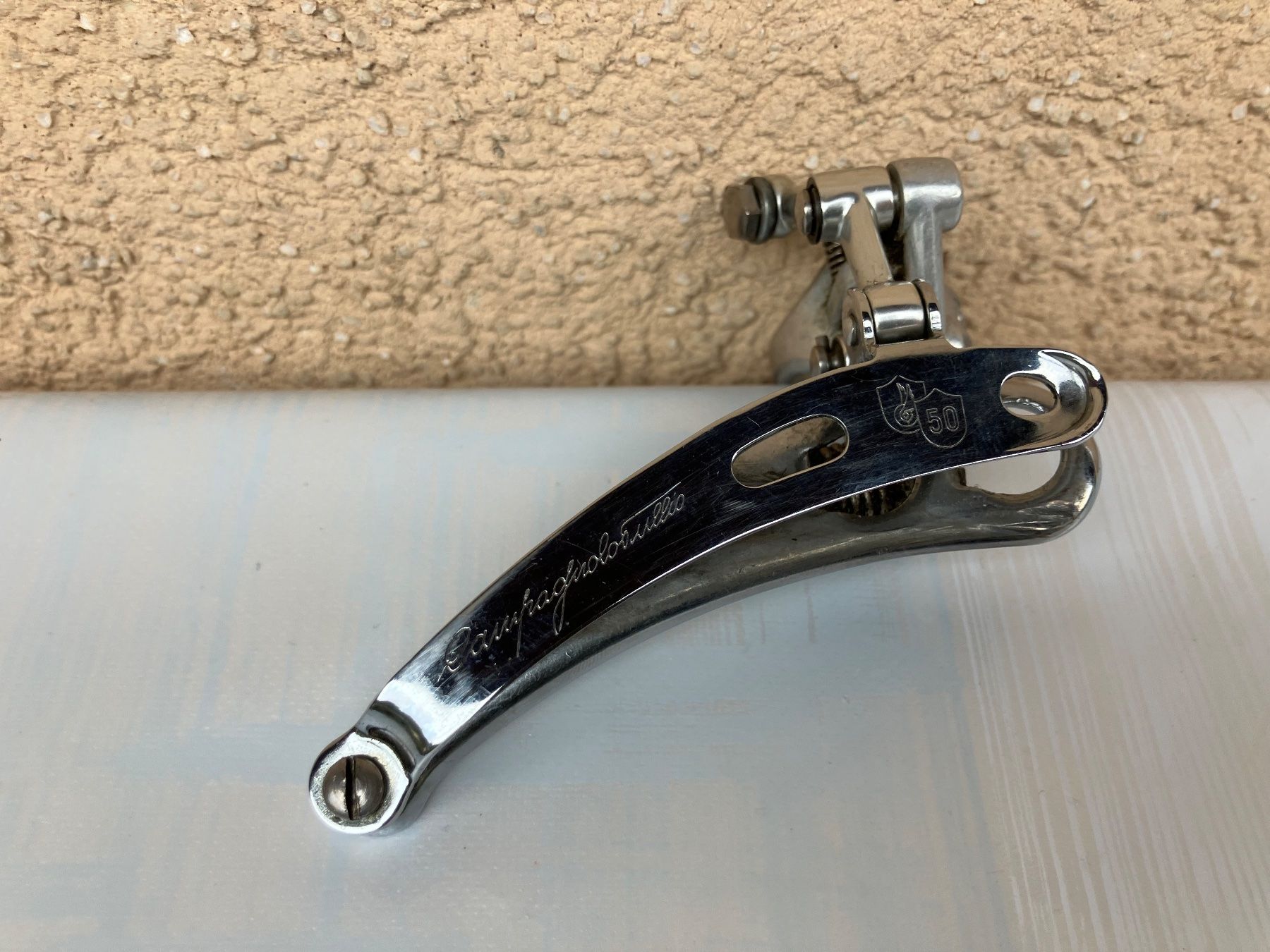 Campagnolo Pezzi di ricambio: Campagnolo 50th Anniversary Umwerfer – Usato da Trimbach venduto da cendira 2