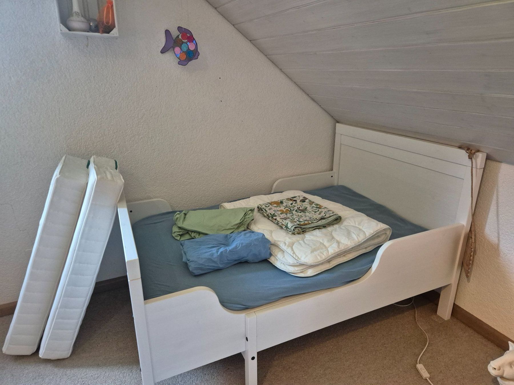 Lits: Mitwachsendes Kinderbett – D'occasion à Wintersingen par kar_26nt