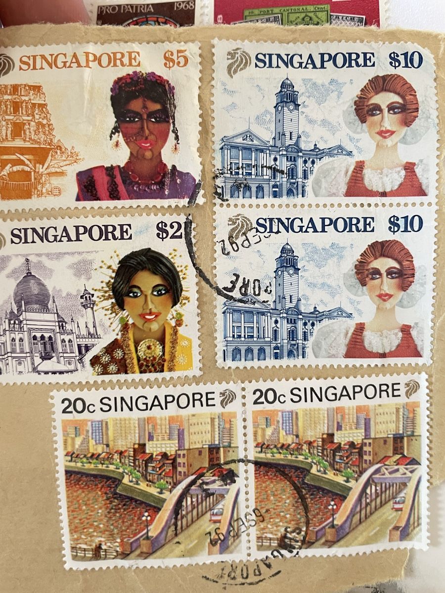 Tutti i francobolli: Briefmarken Sammlung gemischt - Weltweit – Usato da Wädenswil venduto da VintageSalesCH 1