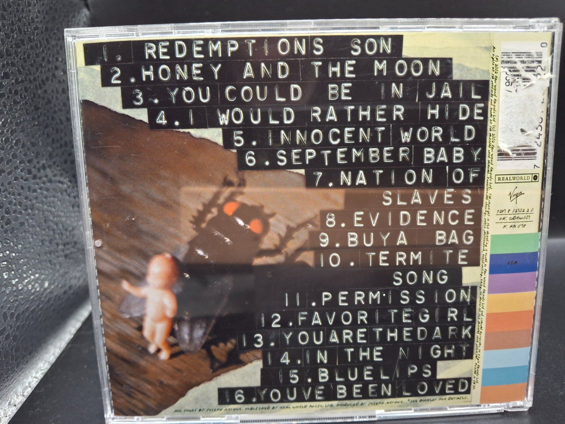 CD: Joseph Arthur – Redemption's Son – Usato da St.Gallen venduto da jalamusic 1