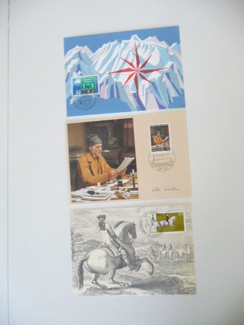 Alle Briefmarken: 3 Maximumkarten  Nr. MK 11, 12 und 13 – Neu und originalverpackt aus Kloten von zimboida