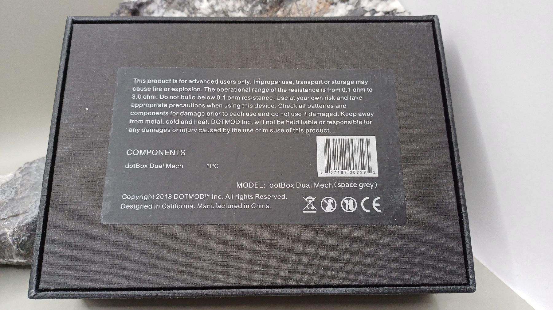 Altri Prodotti per fumatori: Dotmod Dual Mech (Space Grey) – Nuovo (secondo la descrizione) da Kloten venduto da Epoxygalaxy.ch 5