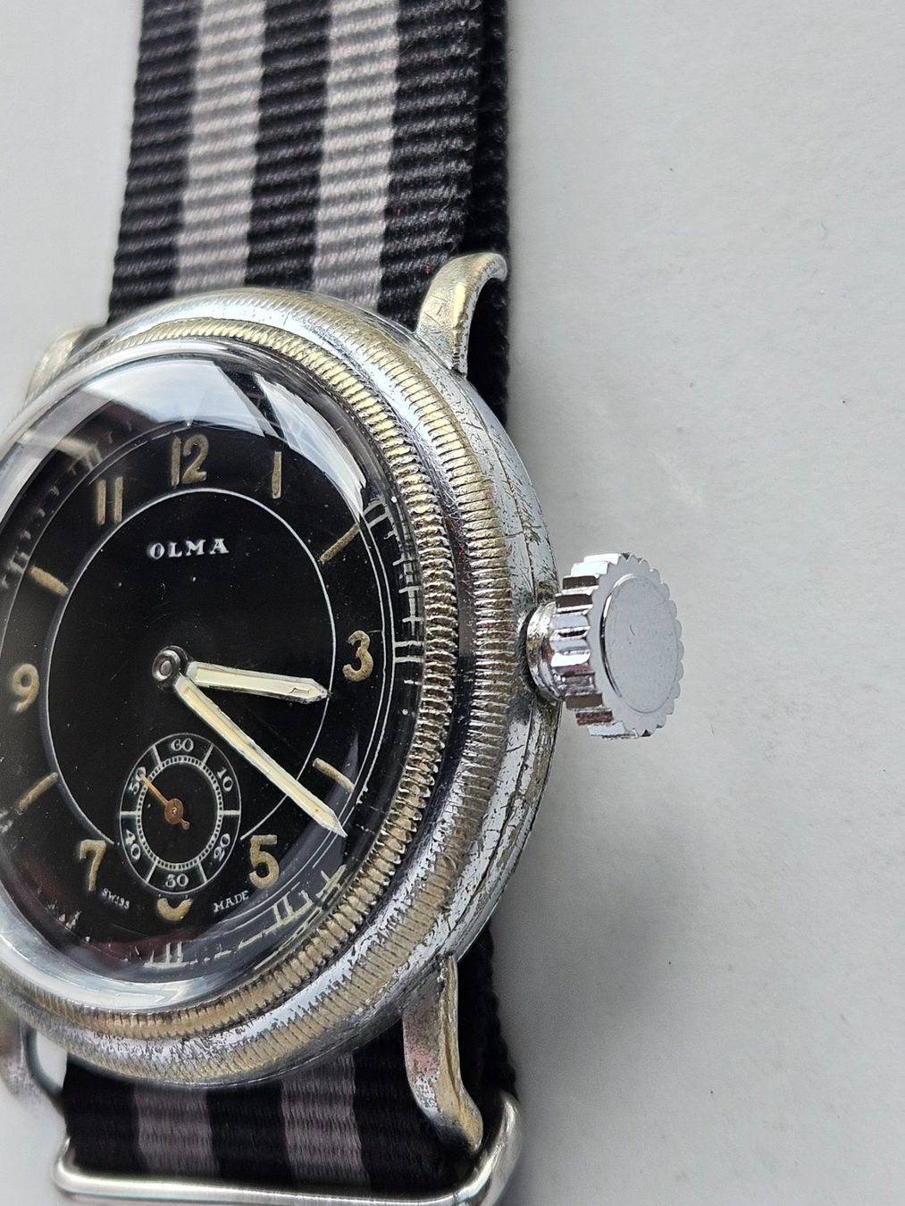 Orologi: 180 Olma Military Pilotenuhr – Usato da Berikon venduto da mmm21 2