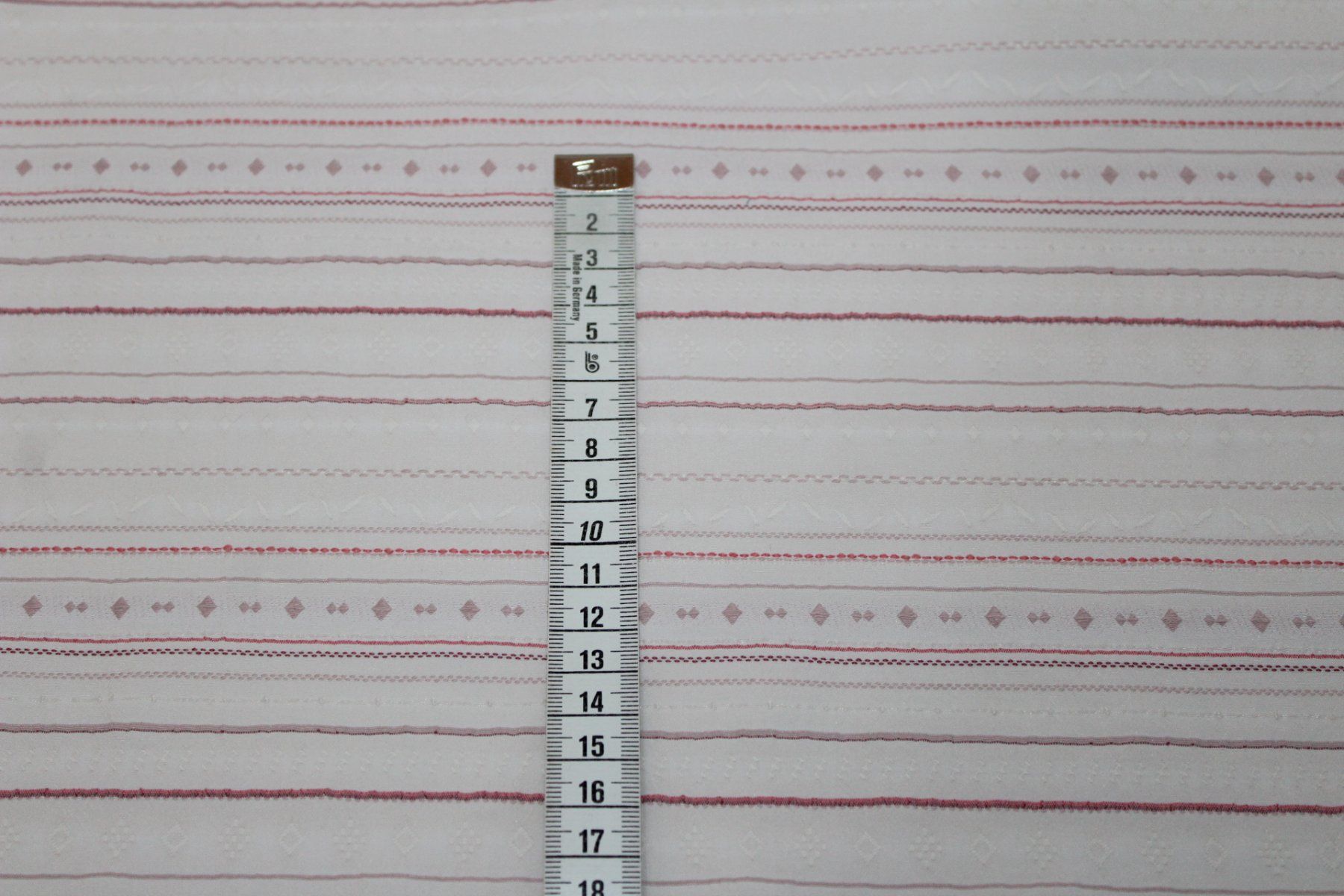 Tessuti: Stoff Kleiderstoff Jacquard ecru/altrosa – Nuovo (secondo la descrizione) da Obfelden venduto da solomon111 2