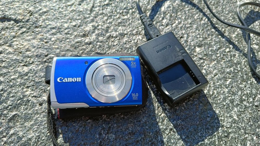 Camara Digital Canon Powershot A2600 Azul | Cuotas sin interés