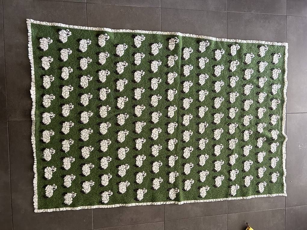 Coperte: Schafwolle Babydecke Kinderdecke Schafe – Usato da Winterthur venduto da mcMaemi 2