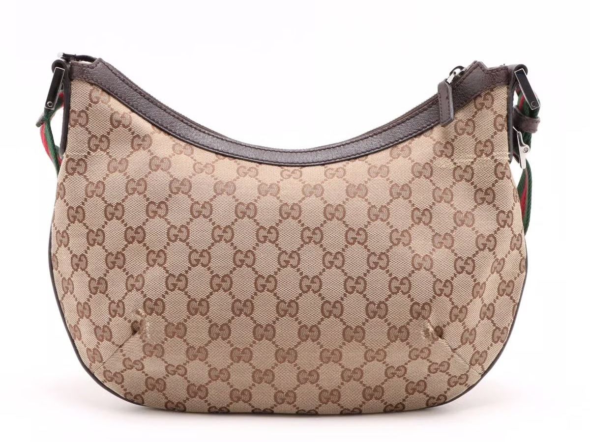 Gucci Borse da donna: Gucci GG Canvas Half Moon Hobo – Usato da Flawil venduto da HeritageAtelier 1