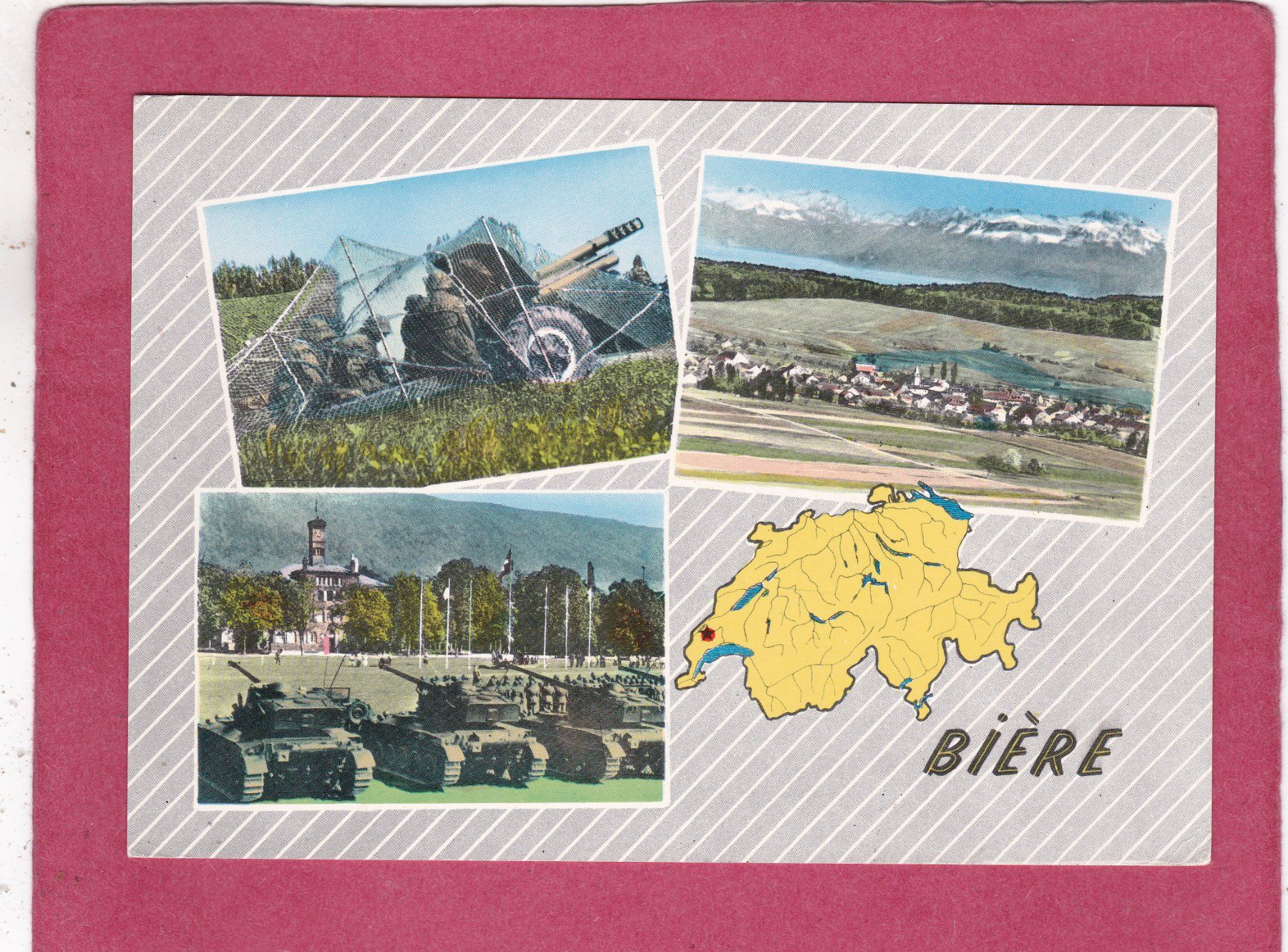 Cartoline postali: Bière – Usato da Herisau venduto da Lisegrat2008