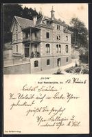 AK Asyl Remismühle, Haus Zion, 1906
