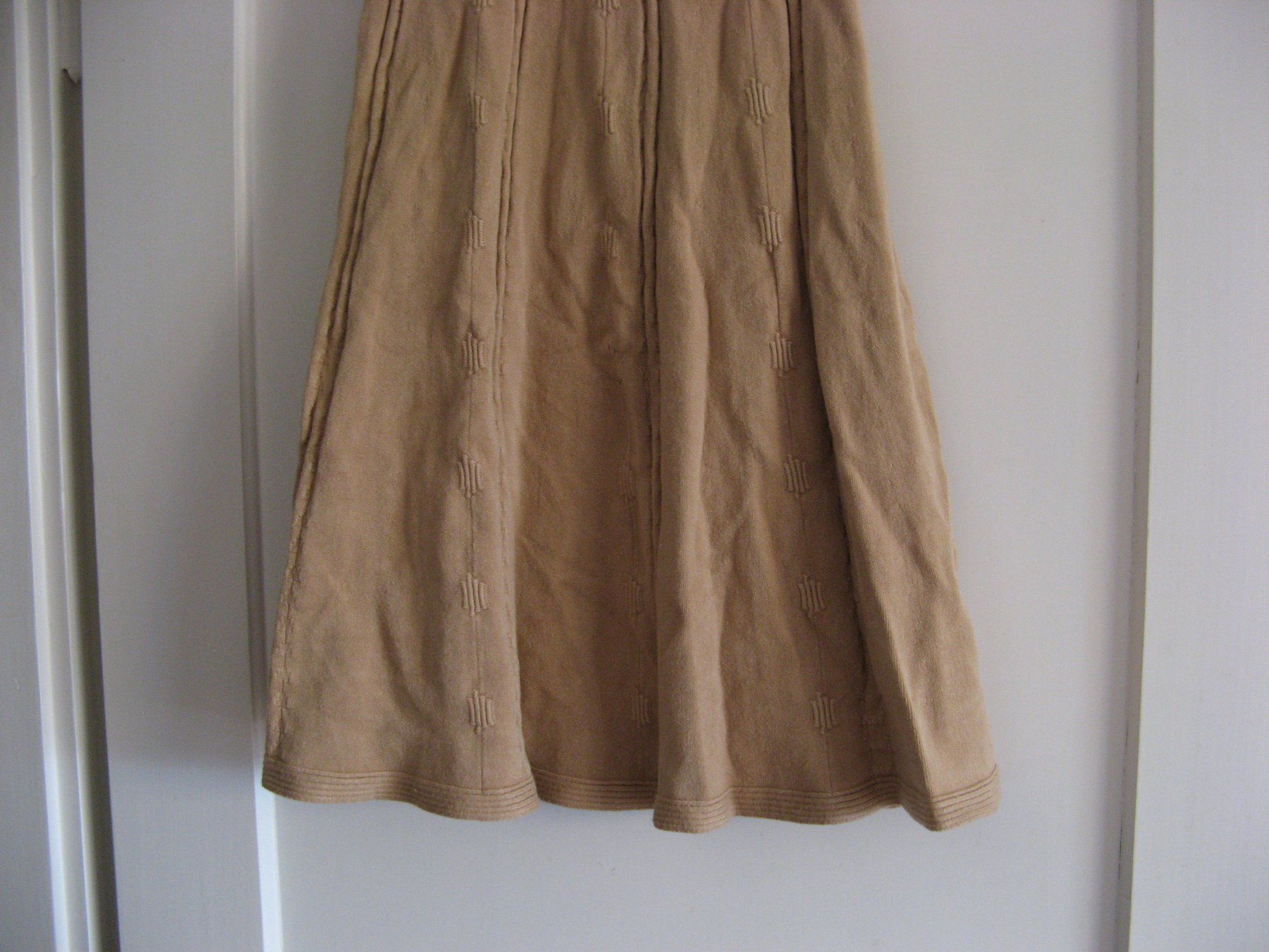 Röcke: Hellbrauner Strick Jupe Gr. S – Gebraucht aus Zürich von apil 2