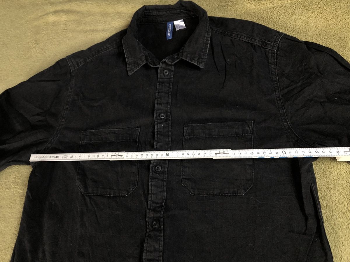 H&M Camicie: Schwarzes Hemd Gr. L, Divided by H&M – Usato da Kaisten venduto da Wavechip 3