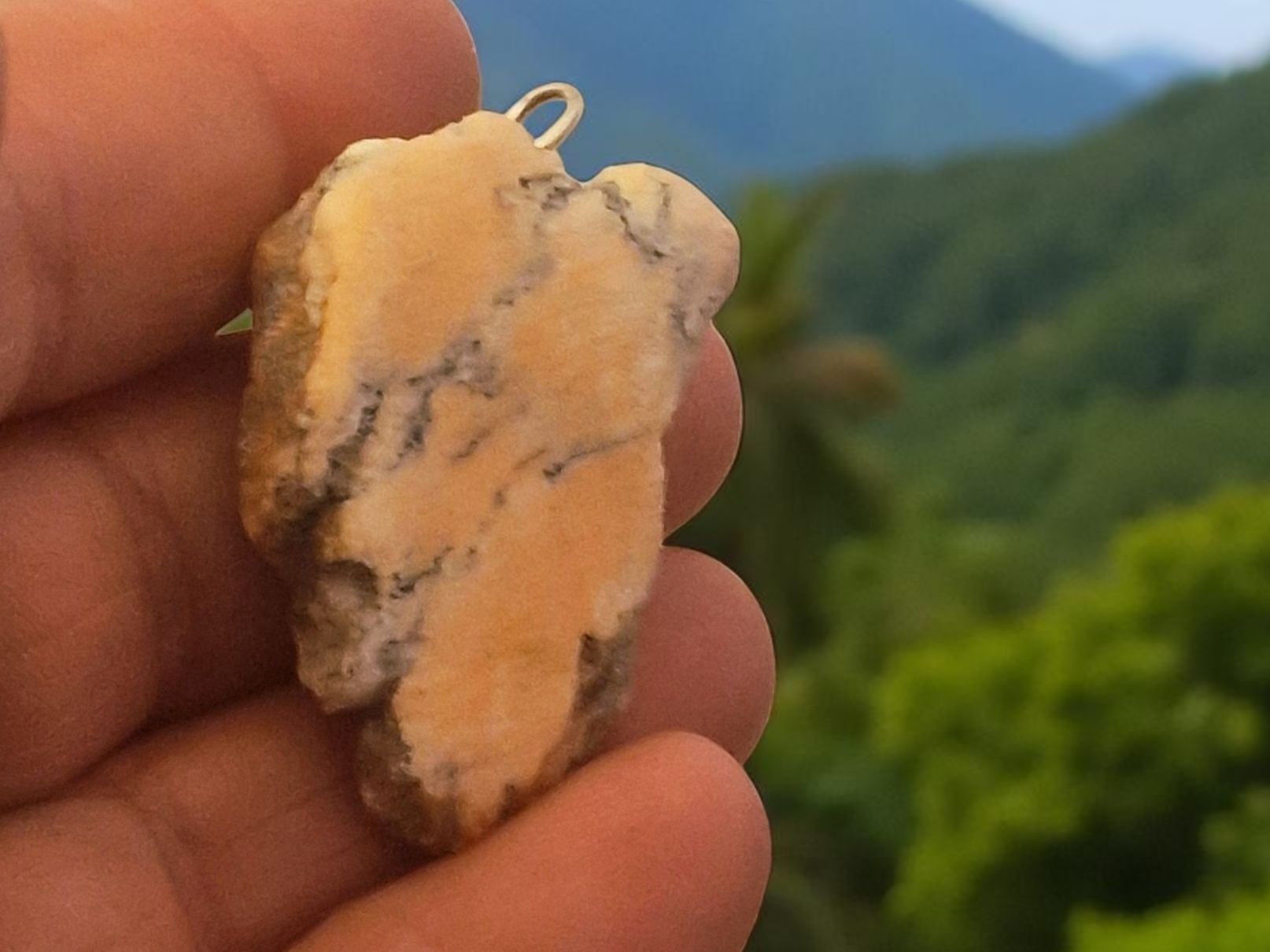 Pendentifs: Anhänger Schweizer Rosa Alabaster – Neuf avec emballage d'origine à Aarau par Schmuckhoehle_MD 3