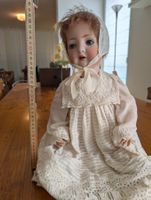 Antike Bisquit-Porzellanpuppe Bruno Schmidt (BSW), ca. 42 cm