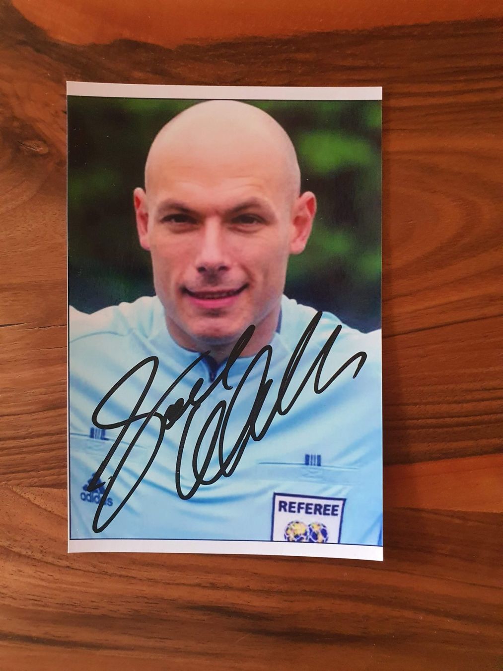 Autogramme: Howard Webb, handsigniert – Gebraucht aus Buchs ZH von Fussballfredi