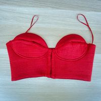 Corset rouge ZARA taille S bon état