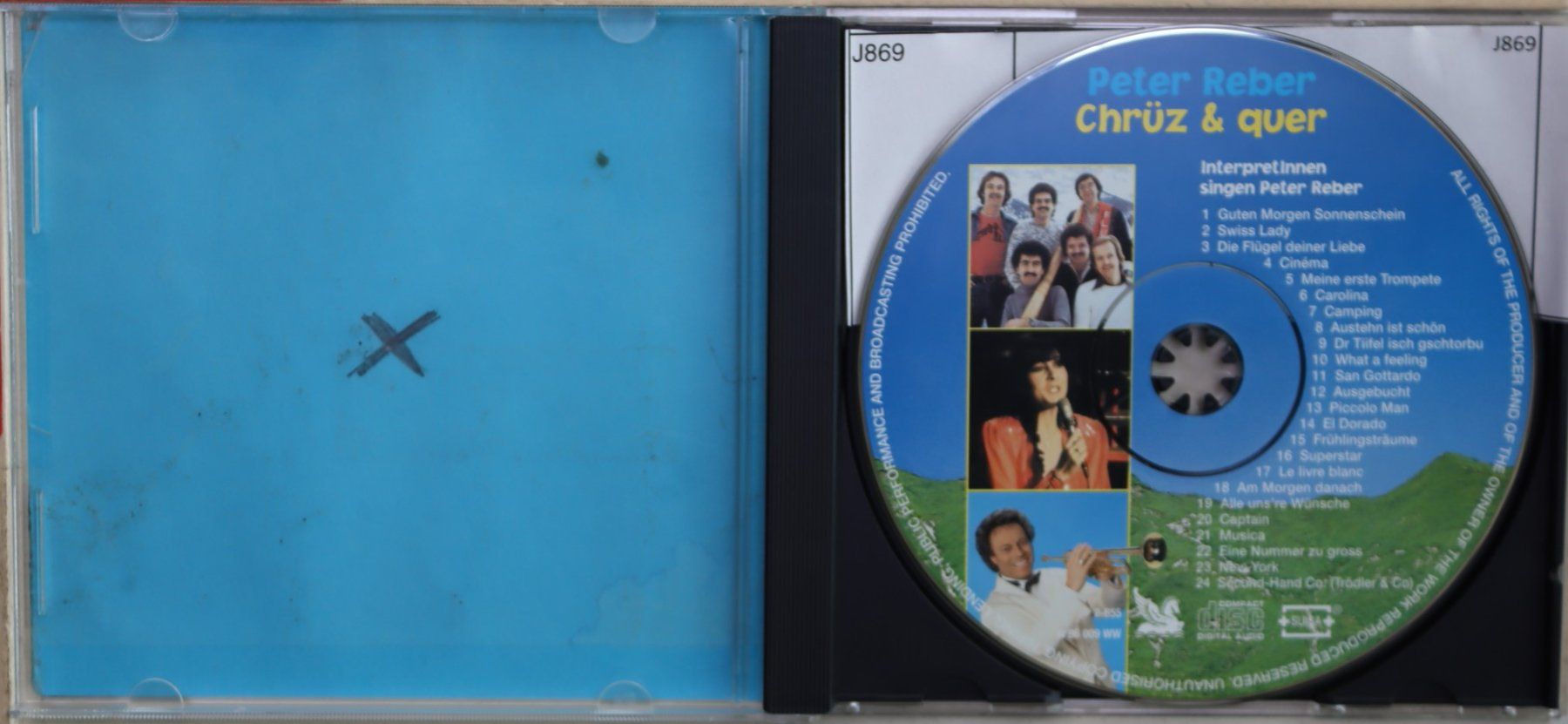 CD: Peter Reber - Chrüz & Quer – Usato da Luzern venduto da CONTENTI 1