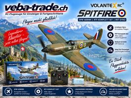 Spitfire, Spw 400mm, RTF Komplett Set mit Gyro