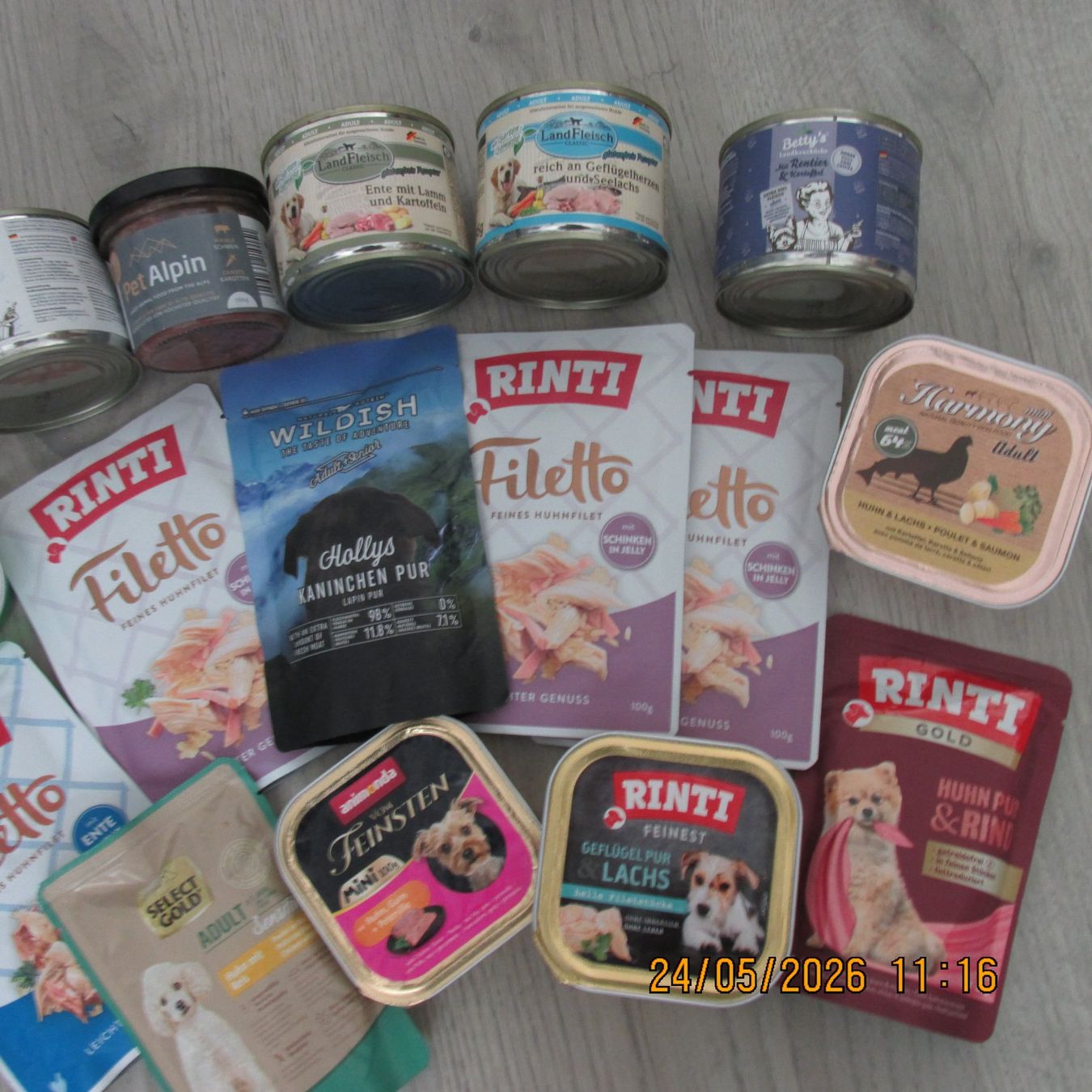 Mangimi: Hundefutter-Sortiment: Rinti, Wildish, Animonda...16Stk neu – Nuovo e nell'imballaggio originale da Galgenen venduto da Forflowers 3