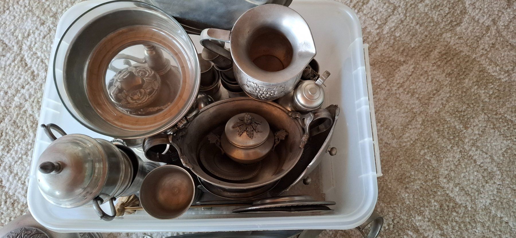 Tutte le decorazioni: etain lot – Usato da Champagne venduto da Lamar0 1